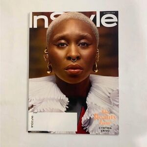 Instyle Cynthia Erivo “The Beauty Issue” Issue October 2020 Magazine